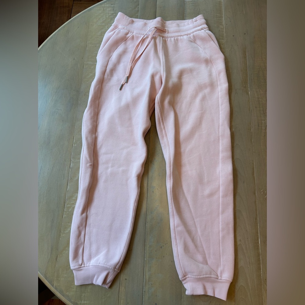 Lululemon 4 scuba jogger light pink